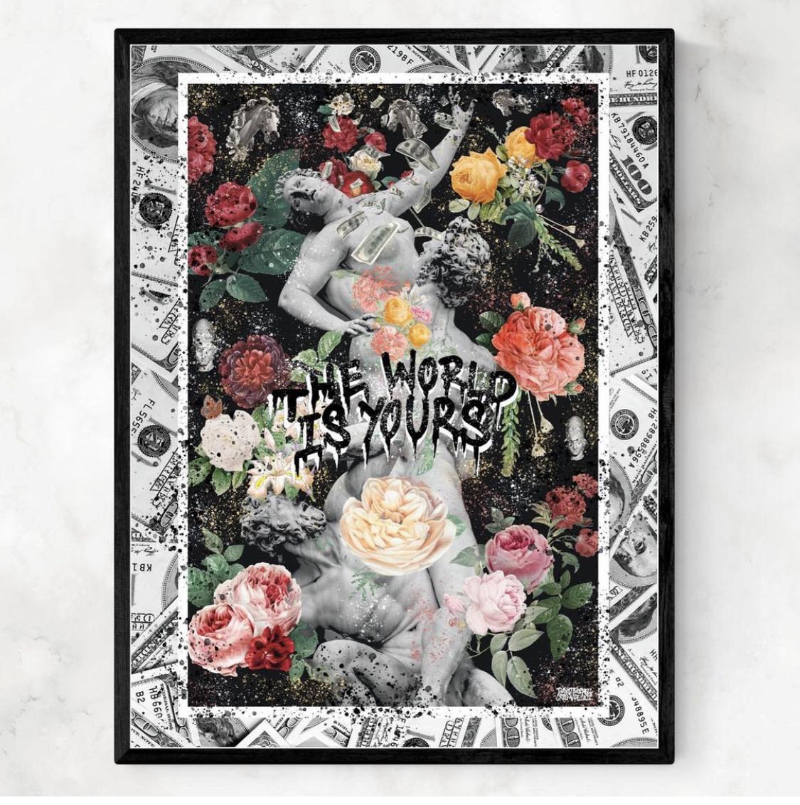 THE WORLD IS YOURS STATUES