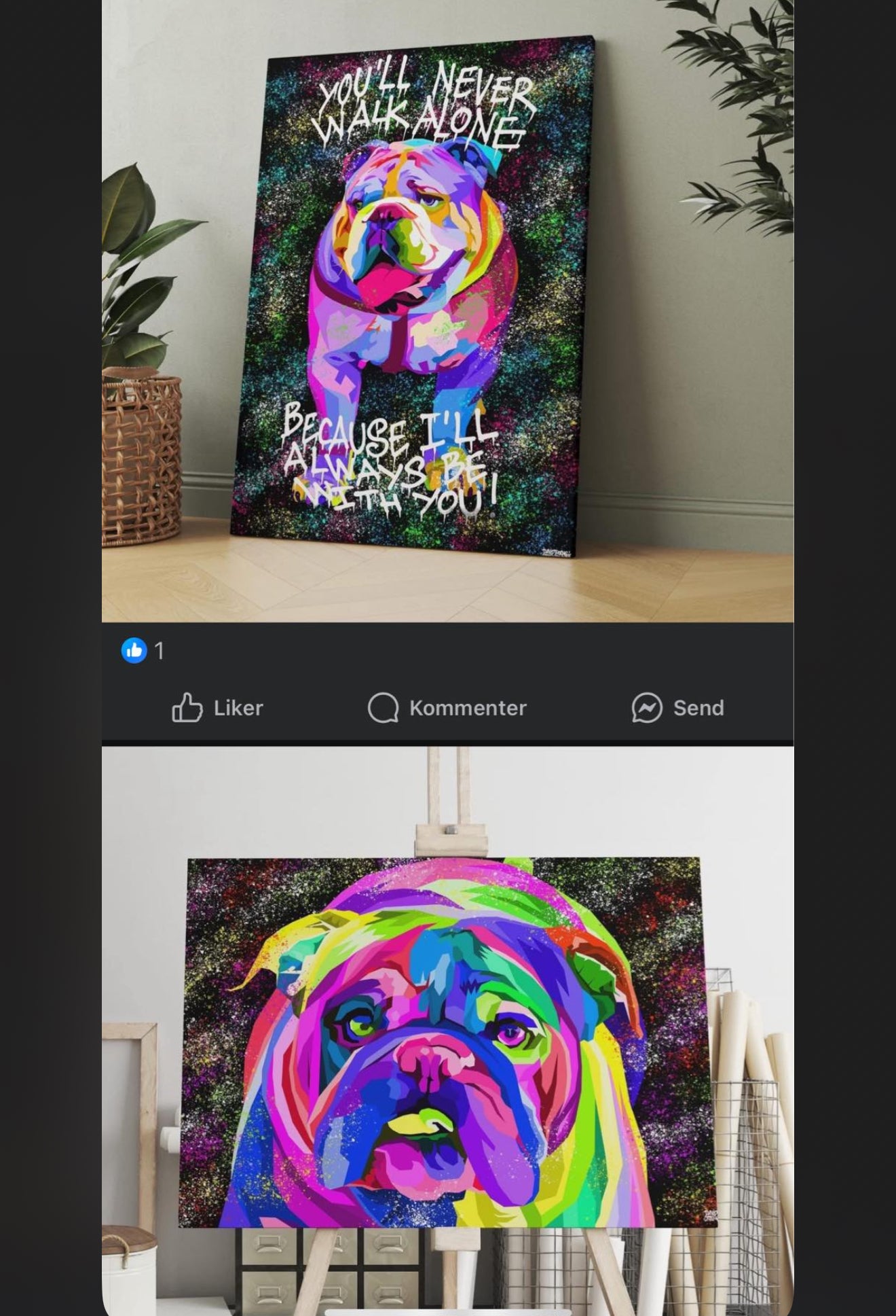 2 ST OEB TAVLOR 80x120cm