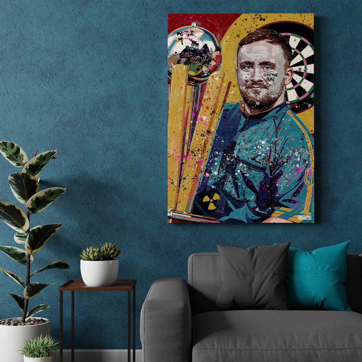 Luke The Nuke 80x120cm canvastavla